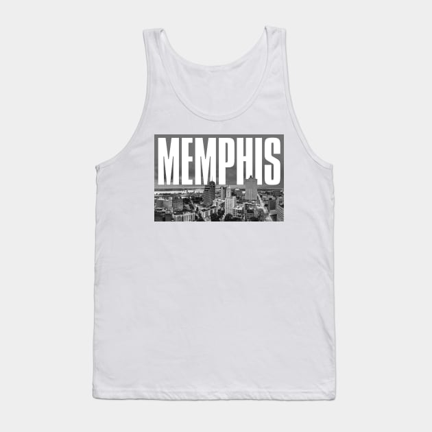 Memphis Cityscape Tank Top by PLAYDIGITAL2020